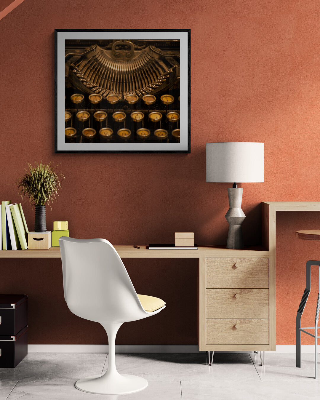 Clickety Clack Into the Future - Limited Release Art Print