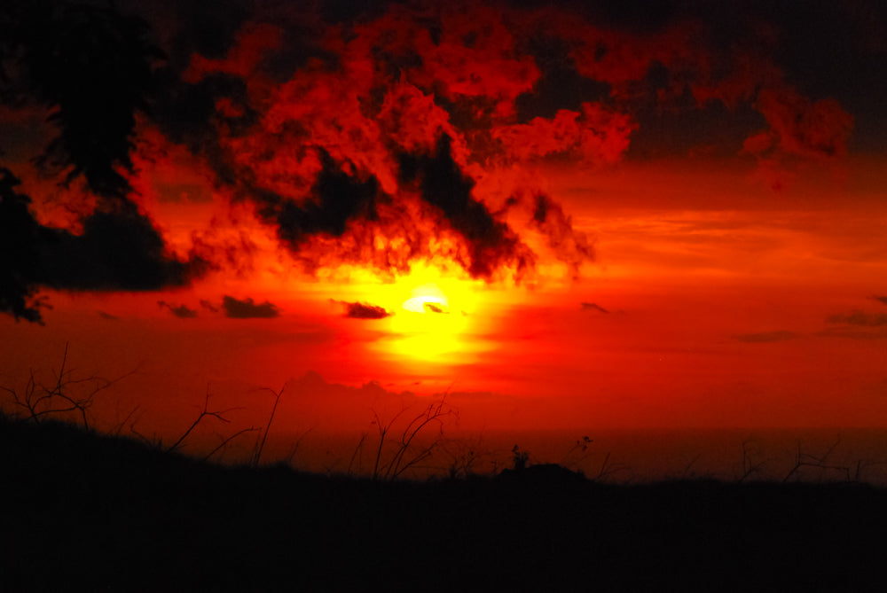 Flaming Sunset fine art prints